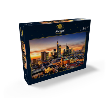 Frankfurt am Main by night Germany 100 Jigsaw Puzzle box view1