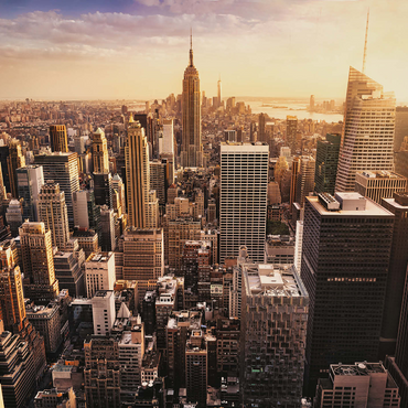 New York City skyline 1000 Jigsaw Puzzle 3D Modell