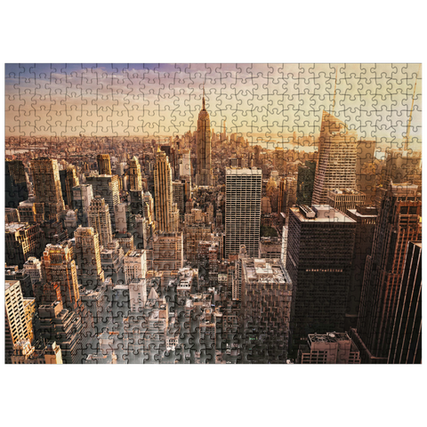 puzzleplate Skyline - New York City 500 Jigsaw Puzzle