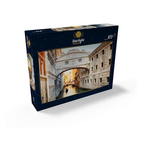 Ponte dei Sospiri Bridge of Sighs Venice 100 Jigsaw Puzzle box view1