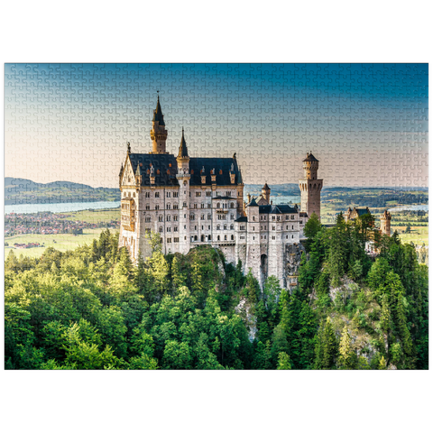 puzzleplate Neuschwanstein Castle, Bavaria, Germany 1000 Jigsaw Puzzle