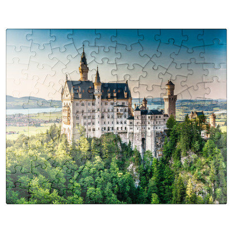 puzzleplate Neuschwanstein Castle Bavaria Germany 100 Jigsaw Puzzle