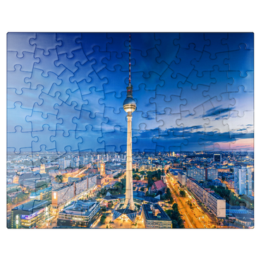 puzzleplate Berlin TV Tower 100 Jigsaw Puzzle