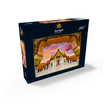 Marble temple in Bangkok, Thailand 1000 Jigsaw Puzzle box view1