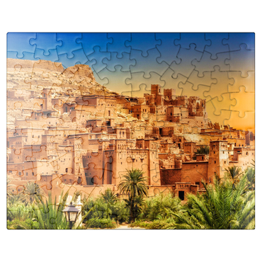 puzzleplate Kasbah Ait Ben Haddou Morocco 100 Jigsaw Puzzle