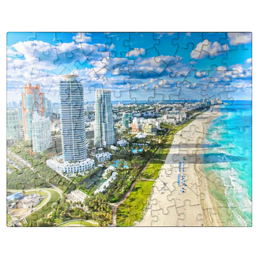 puzzleplate South Beach Miami Beach Florida USA 100 Jigsaw Puzzle