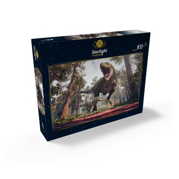 Tyrannosaurus Rex and his cub 100 Jigsaw Puzzle box view1