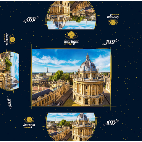 Radcliffe Camera, Oxford, England 1000 Jigsaw Puzzle box 3D Modell