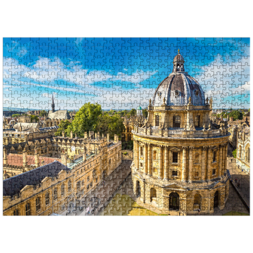 puzzleplate Radcliffe Camera Oxford England 500 Jigsaw Puzzle