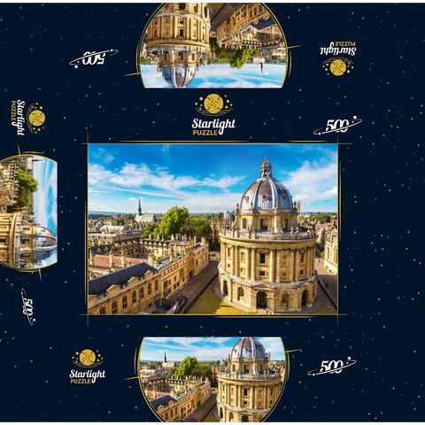 Radcliffe Camera Oxford England 500 Jigsaw Puzzle box 3D Modell