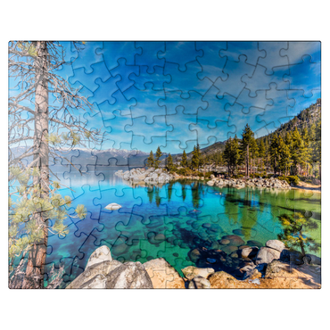 puzzleplate Sand Harbor Lake Tahoe 100 Jigsaw Puzzle