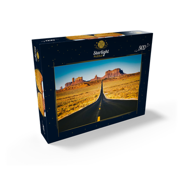 U.S. Route 163 which passes through the famous Monument Valley Utah USA 500 Jigsaw Puzzle box view1