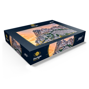 Mount Rushmore National Memorial, Black Hills Region South Dakota, USA 1000 Jigsaw Puzzle box view1