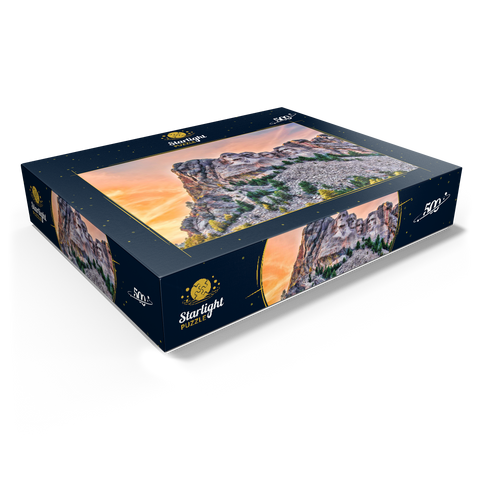 Mount Rushmore National Memorial Black Hills Region South Dakota USA 500 Jigsaw Puzzle box view1