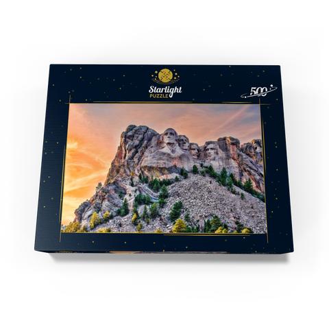Mount Rushmore National Memorial Black Hills Region South Dakota USA 500 Jigsaw Puzzle box view1