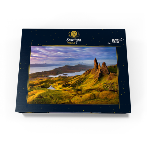 Old Man of Storr Sunrise Isle of Skye Scotland 500 Jigsaw Puzzle box view1