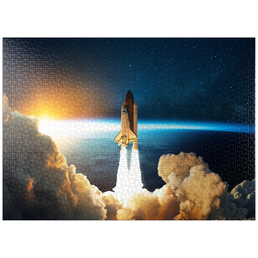 puzzleplate Space shuttle launches into space 1000 Jigsaw Puzzle