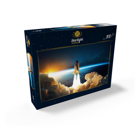 Space shuttle launches into space 100 Jigsaw Puzzle box view1