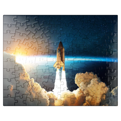 puzzleplate Space shuttle launches into space 100 Jigsaw Puzzle