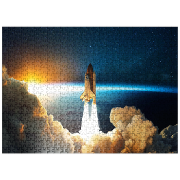 puzzleplate Space shuttle launches into space 500 Jigsaw Puzzle