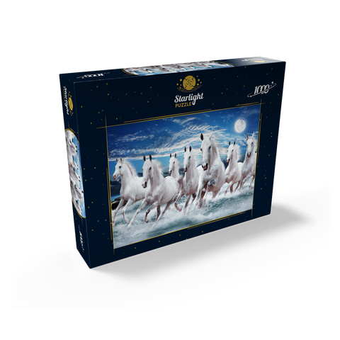 Seven horses at a gallop 1000 Jigsaw Puzzle box view1