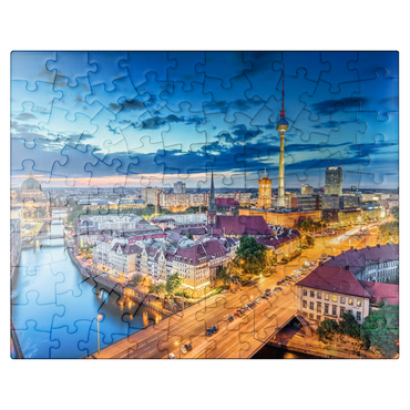 puzzleplate Skyline Berlin 100 Jigsaw Puzzle