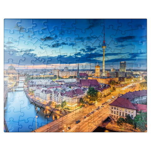 puzzleplate Skyline Berlin 100 Jigsaw Puzzle