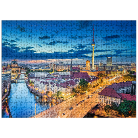 puzzleplate Skyline Berlin 500 Jigsaw Puzzle
