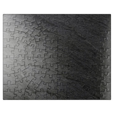 puzzleplate Dark gray black slate unsolvable puzzle 100 Jigsaw Puzzle