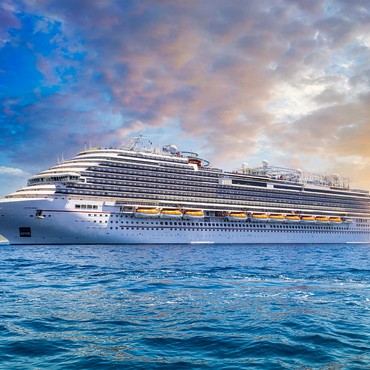 Cruise ship in the Caribbean 1000 Jigsaw Puzzle 3D Modell
