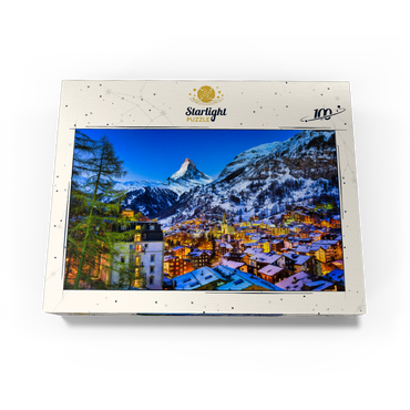 Zermatt and the Matterhorn Switzerland 100 Jigsaw Puzzle box view1