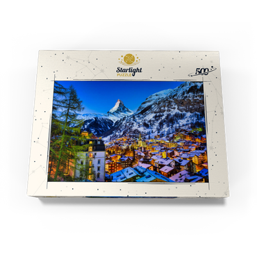 Zermatt and the Matterhorn Switzerland 500 Jigsaw Puzzle box view1