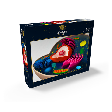 The structure of a biological cell 3D model 100 Jigsaw Puzzle box view1