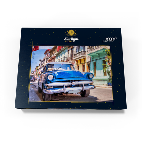 Vintage car in Havana, Cuba 1000 Jigsaw Puzzle box view1