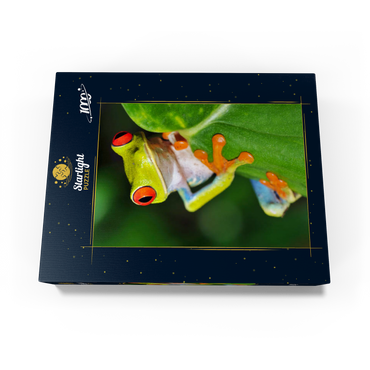 Green tree frog 1000 Jigsaw Puzzle box view1