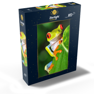 Green tree frog 100 Jigsaw Puzzle box view1
