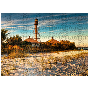 puzzleplate Sanibel Island Lighthouse in Sanibel Island Florida 500 Jigsaw Puzzle