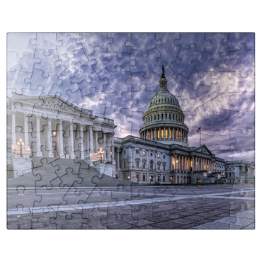 puzzleplate The Capitol in Washington D.C United States of America 100 Jigsaw Puzzle