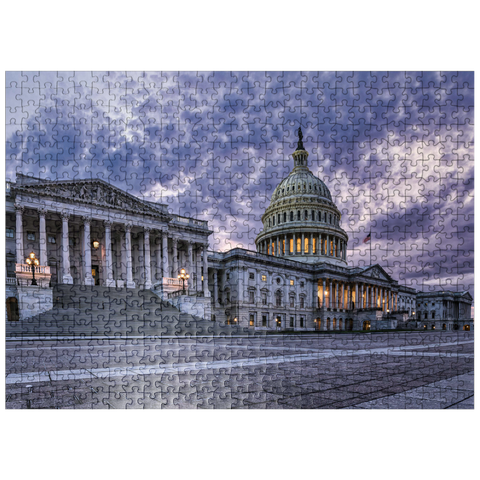 puzzleplate The Capitol in Washington D.C United States of America 500 Jigsaw Puzzle