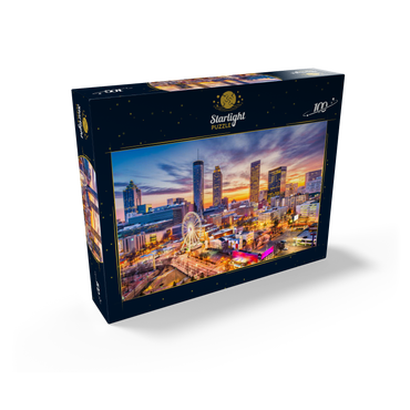 Skyline of downtown Atlanta, Georgia 100 Jigsaw Puzzle box view1