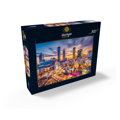 Skyline of downtown Atlanta, Georgia 500 Jigsaw Puzzle box view1