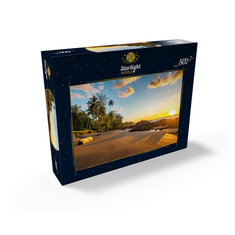 Tropical sunset on the Pacific coast of Costa Rica 500 Jigsaw Puzzle box view1