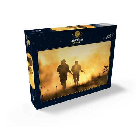 Marines in action 100 Jigsaw Puzzle box view1