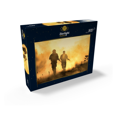 Marines in action 500 Jigsaw Puzzle box view1
