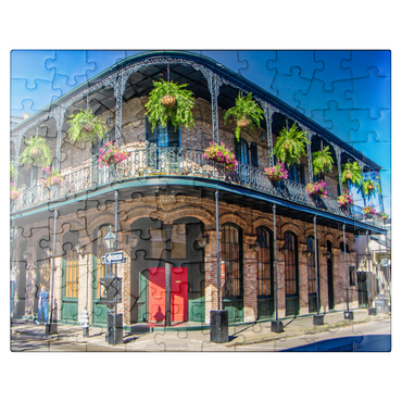 puzzleplate French Quarter in New Orleans, Louisiana 100 Jigsaw Puzzle