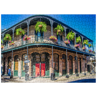 puzzleplate French Quarter in New Orleans, Louisiana 500 Jigsaw Puzzle