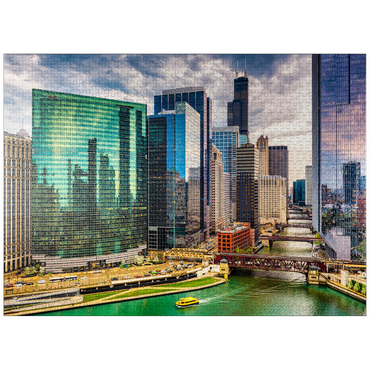 puzzleplate Chicago, Illinois, USA 1000 Jigsaw Puzzle