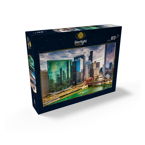 Chicago, Illinois, USA 100 Jigsaw Puzzle box view1