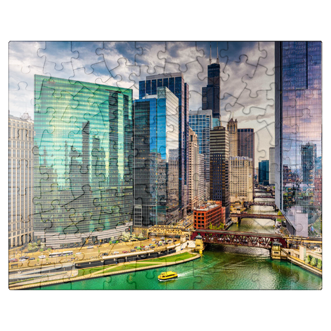 puzzleplate Chicago, Illinois, USA 100 Jigsaw Puzzle