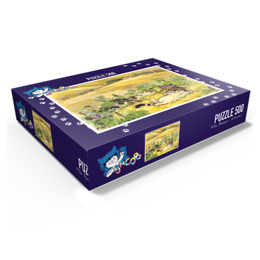 Jacob the cat - a break is a must! 500 Jigsaw Puzzle box view1
